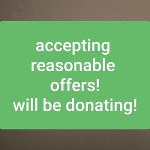 Reasonable Offers Welcome!